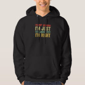 ik ga niet met shirt grapje discussiëren ik leg ge (Voorkant)