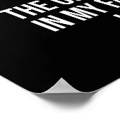 Ik ga niet weg - Lion Success Mindset Motivation Poster (Hoek)