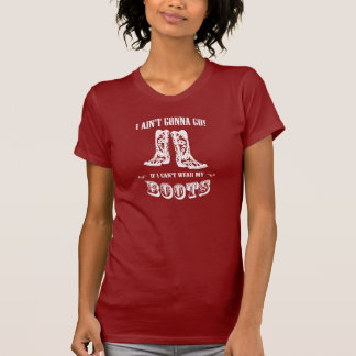 Ik ga niet weg. t-shirt