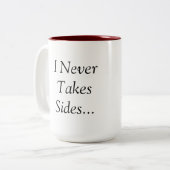 Ik ga nooit naar Sides...ik ben een Mok van de bem (Voorkant links)