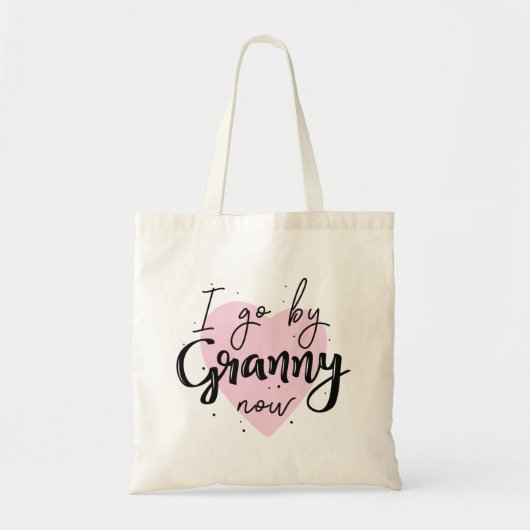 Ik ga nu door Granny Tote Bag (Voorkant)