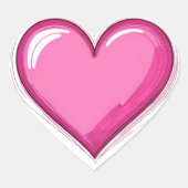 Ik ga nu echt van je houden:) hart sticker (Voorkant)