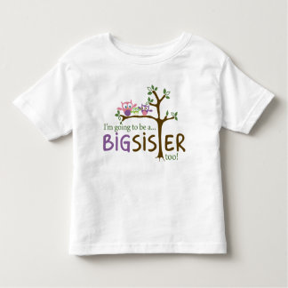 Ik ga ook een grote zus worden! kinder shirts
