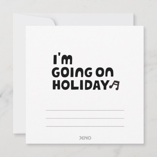 IK GA OP DE Kaart VAN DE VLOTE VAN DE DAG. (Achterkant)