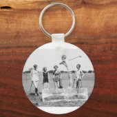 Ik ga op ICE Womens Golf in badpakken. Sleutelhanger (Voorkant)