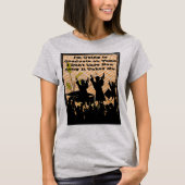 Ik ga op tijd Afstuderen worden T-shirt (Voorkant)