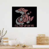 Ik ga op Ya staan. Poster (Keuken)