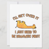 Ik ga over de Giraffe Save The Date (Voorkant)