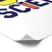 Ik ga proberen om science grappigs te doen. poster (Hoek)