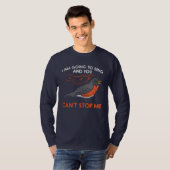 Ik ga rode roodborst zingen t-shirt (Voorkant volledig)