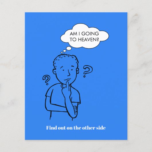 Ik ga Sjabloon Quiz de hemel in halen (Voorkant)