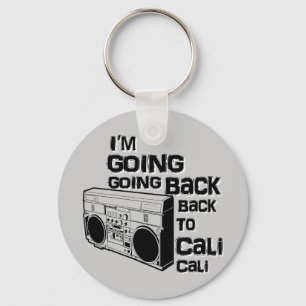 Ik ga terug naar Cali-Sleutelhanger Sleutelhanger