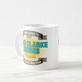 Ik ga terug naar het meer van Clarke Shores Koffiemok (Voorkant links)