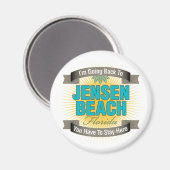 Ik ga terug naar (Jensen Beach) Magneet (Voorkant / Achterkant)