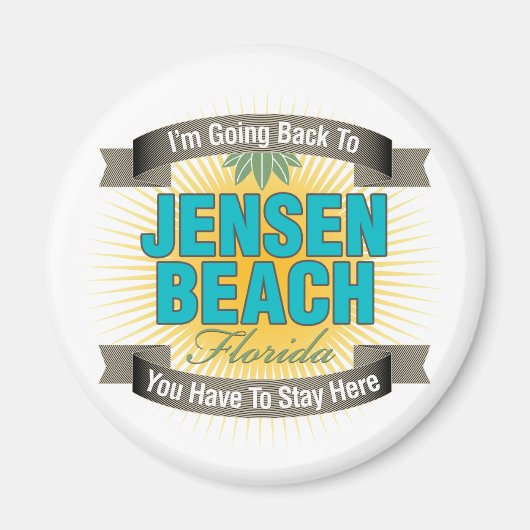 Ik ga terug naar (Jensen Beach) Magneet (Voorkant)