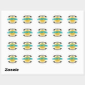 Ik ga terug naar Loxahatchee Ronde Sticker (Vel)