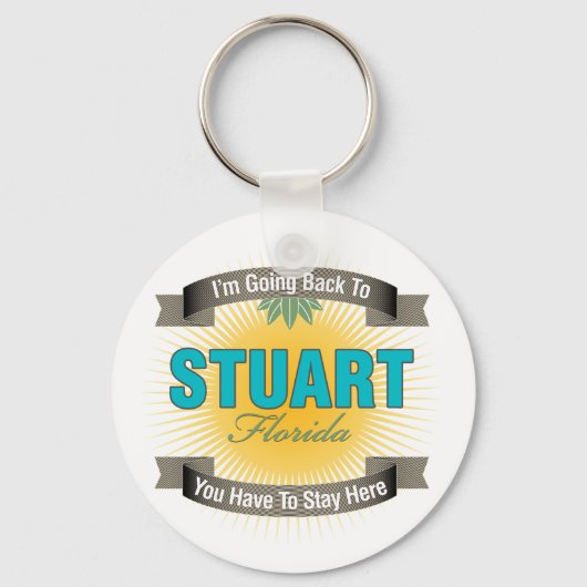 Ik ga terug naar (Stuart) Sleutelhanger (Voorkant)