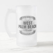 Ik ga terug naar (West Palm Beach) Matglas Bierpul (Links)