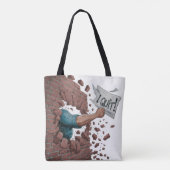 Ik ga tote bag (Achterkant)