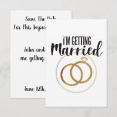 Ik ga trouwen (Voorkant / Achterkant)