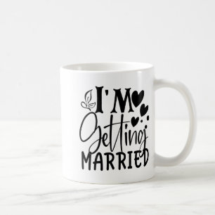 Ik ga trouwen Bruiloft Liefde Verloving Bruid  Koffiemok