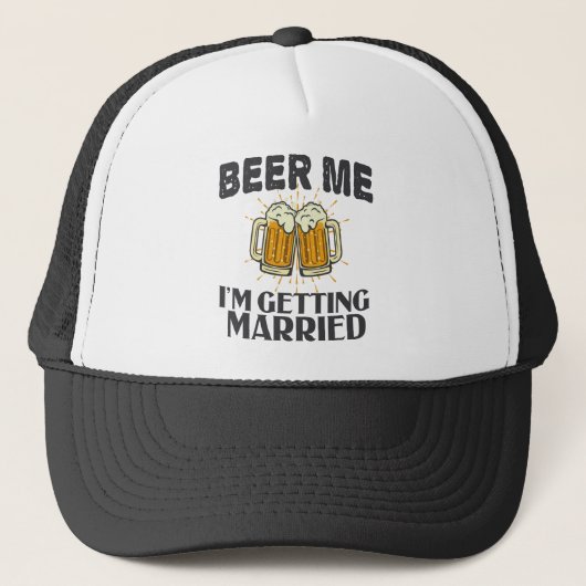 Ik ga trouwen met Funny Wedding Party. Trucker Pet (Voorkant)