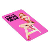 Ik ga vanavond niet koken Flexi Magnet Magneet (Rechterzijde)