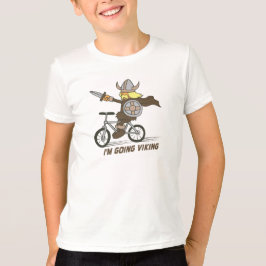 Ik ga viking grappig woordspel t-shirt