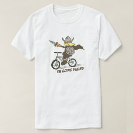 Ik ga viking grappig woordspel t-shirt