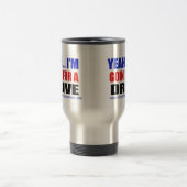 Ik ga voor een drive Travel Mug Reisbeker (Center)