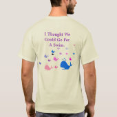 Ik ga voor een schemering t-shirt (Achterkant)