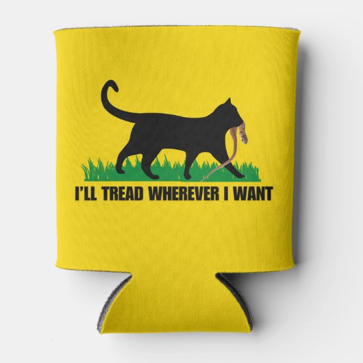 Ik ga waar ik wil blikjeskoeler (Voorkant)