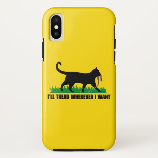 Ik ga waar ik wil Case-Mate iPhone case (Achterkant)