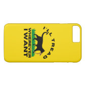 Ik ga waar ik wil Case-Mate iPhone case (Achterkant (Horizontaal))