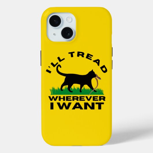 Ik ga waar ik wil Case-Mate iPhone case (Achterkant)