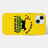 Ik ga waar ik wil Case-Mate iPhone case (Achterkant (horizontaal))