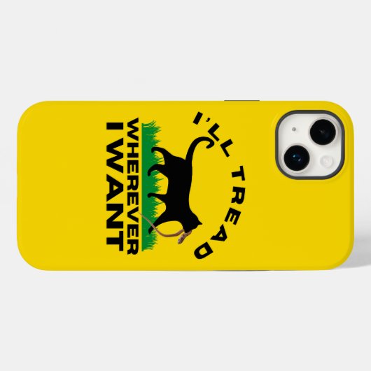 Ik ga waar ik wil Case-Mate iPhone case (Achterkant (horizontaal))