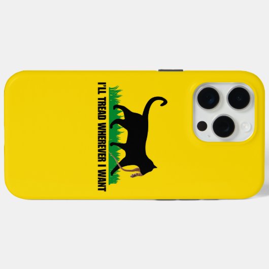 Ik ga waar ik wil Case-Mate iPhone case (Achterkant (horizontaal))