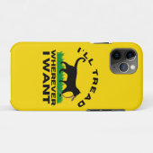 Ik ga waar ik wil Case-Mate iPhone case (Achterkant (horizontaal))