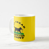 Ik ga waar ik wil koffiemok (Voorkant links)