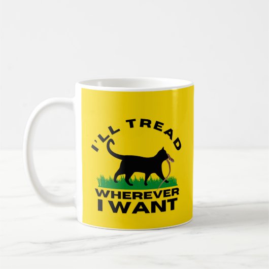 Ik ga waar ik wil koffiemok (Links)