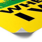 Ik ga waar ik wil poster (Hoek)