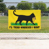 Ik ga waar ik wil spandoek (Insitu)