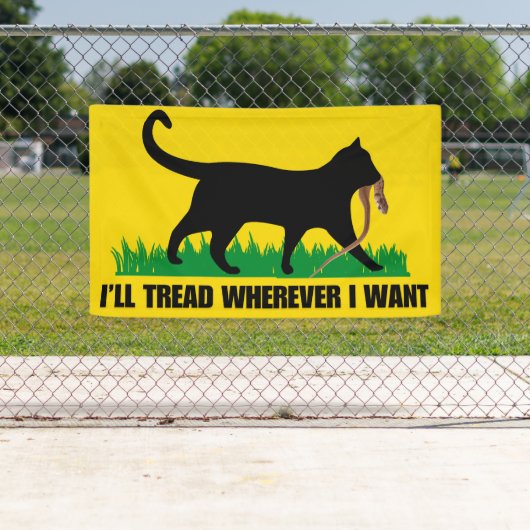 Ik ga waar ik wil spandoek (Insitu)