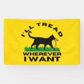 Ik ga waar ik wil spandoek (Horizontaal)