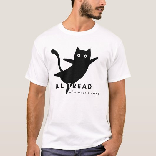 Ik ga waar ik wil t-shirt (Voorkant)