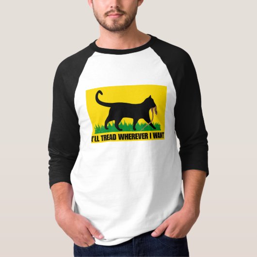 Ik ga waar ik wil t-shirt (Voorkant)
