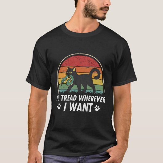 Ik ga waar ik wil t-shirt (Voorkant)
