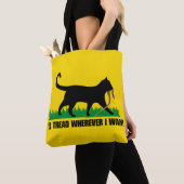 Ik ga waar ik wil tote bag (Dichtbij)