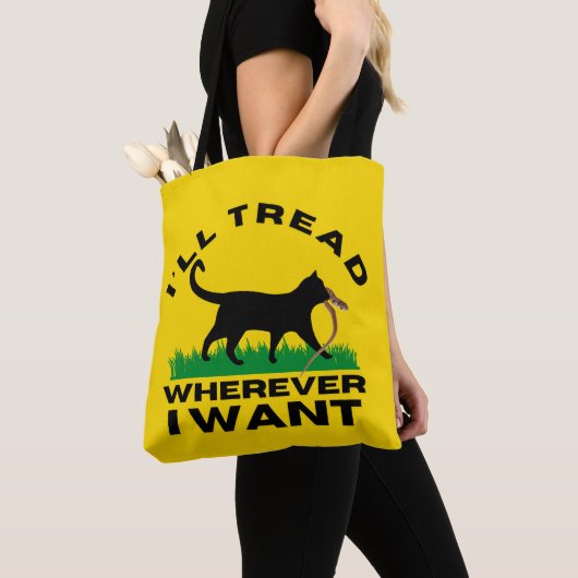 Ik ga waar ik wil tote bag (Dichtbij)
